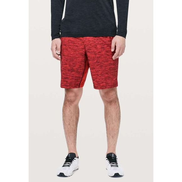 Lululemon T.H.E. Short 9" Linerless Invert Heathered Coral Men's Size Large - Picture 11 of 11